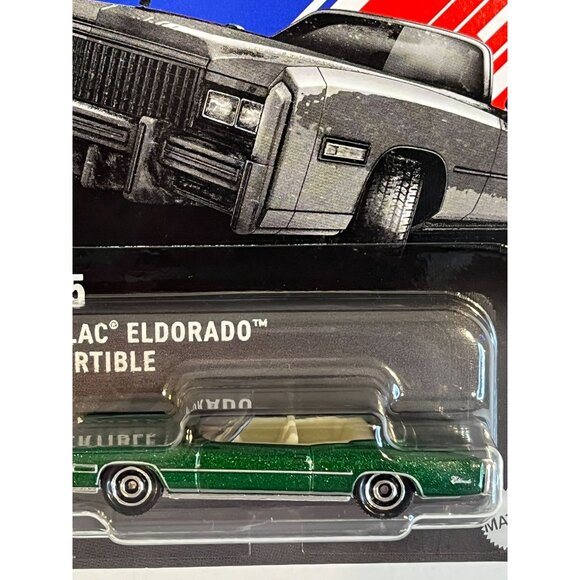 Matchbox 1975 Cadillac Eldorado Convertible Green GM Heritage Diecast Car - Picture 3 of 6